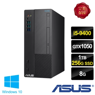 【ASUS 華碩】H-S641MD i5 九代六核獨顯雙碟電腦(i5-9400/8G/1TB+256G SSD/GTX1050 2G/W10)