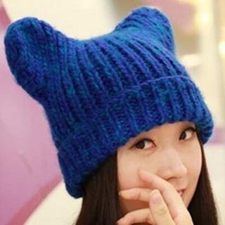 【米蘭精品】現貨+預購 針織羊毛帽(保暖韓版加厚可愛防寒女帽子聖誕節交換禮物5色71ag54)