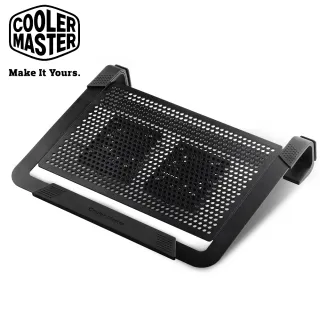 【CoolerMaster】Cooler Master Notepal U2 PLUS 全鋁散熱墊 黑色(Notepal U2 Plus)