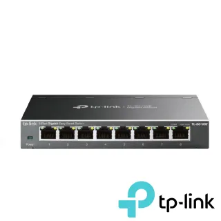 【TP-Link】TL-SG108E 8埠Gigabit簡易智慧型交換器
