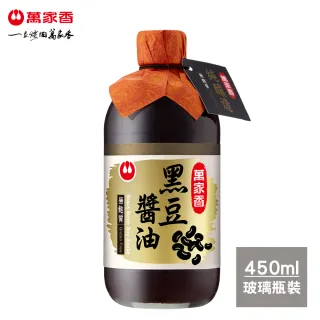 【萬家香】黑豆醬油(450ml)