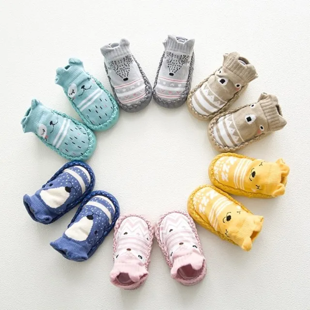 【Baby童衣】任選 韓版立體嬰兒低幫學步鞋襪 86002(藍色)