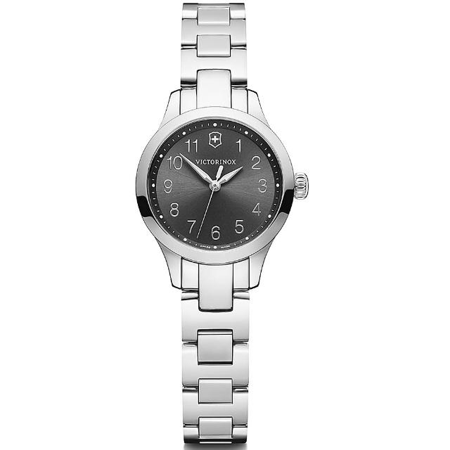 【VICTORINOX 瑞士維氏】Alliance XS現代時尚女錶(VISA-241839 黑)
