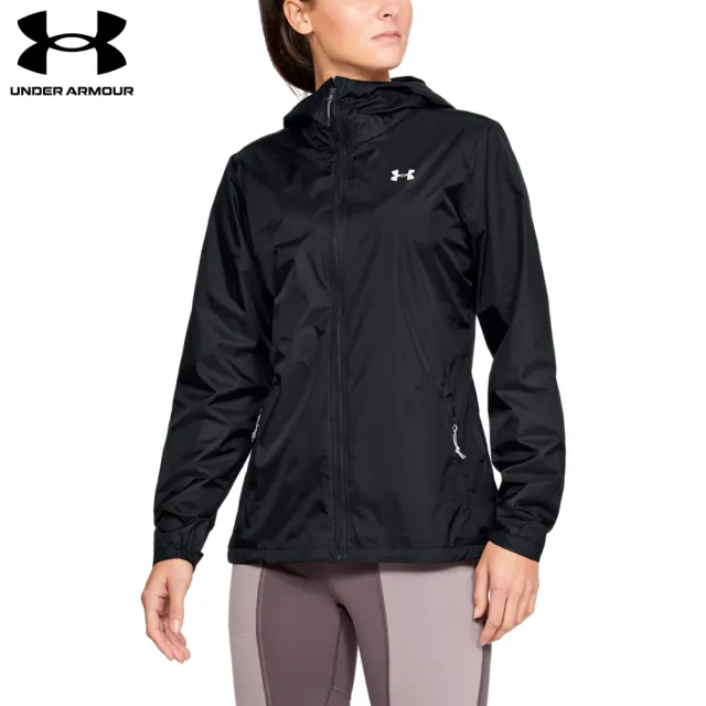 【UNDER ARMOUR】UA 女 Forefront外套_1321443-001(黑)