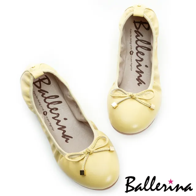 【Ballerina】小羊皮經典款軟Q折疊鞋(共八色)