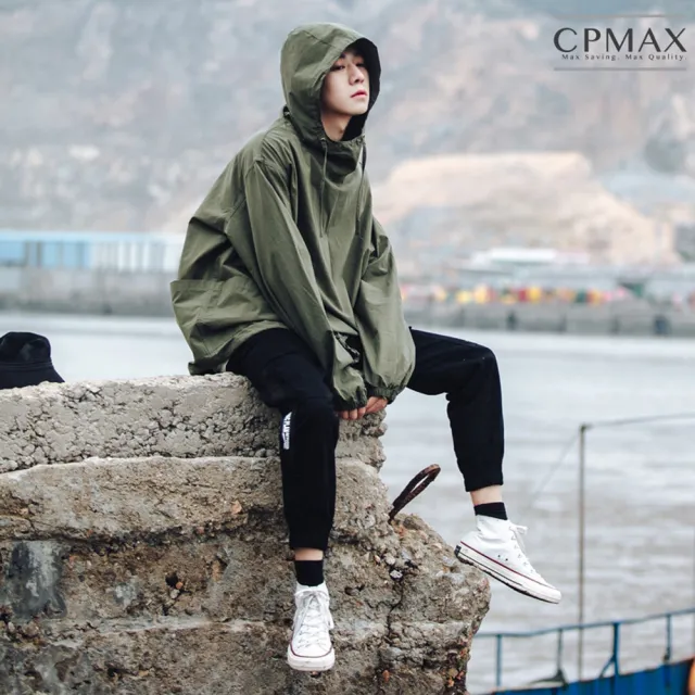 Cpmax 帥氣薄款連帽t恤寬鬆帽t 設計師造型帽t 潮流帥氣帽t 男帽t 衛衣帽t 長袖帽t 連帽上衣 T122 Momo購物網