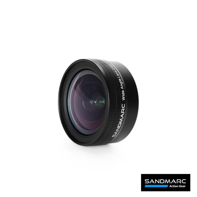 【SANDMARC】0.56Ｘ超廣角HD手機外接鏡頭(含夾具及iPhone廣角鏡背蓋