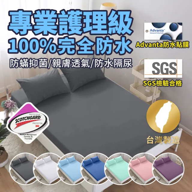【藍貓BlueCat】護理級100%完全防水保潔墊(台灣製造