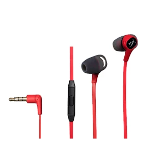 【HyperX】Cloud Earbuds 入耳式 電競耳機(HX-HSCEB-RD)