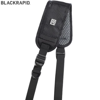 【BlackRapid 快槍俠】相機減壓背帶RS-4 Classic Retro(斜揹背帶 運動背帶 運動揹帶 輕單眼背帶)