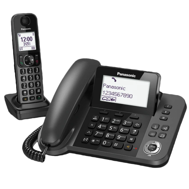 【Panasonic 國際牌】親子機 DECT數位無線電話(KX-TGF310TWJ)