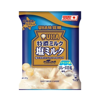 【UHA 味覺糖】特濃牛奶糖鹽味(67g)