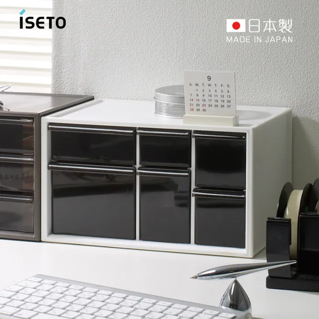 【日本ISETO】日製桌上分類抽屜收納盒-L