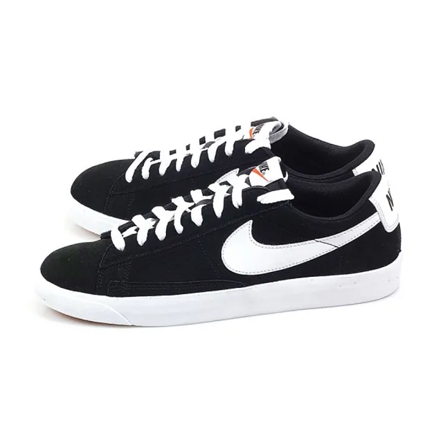 Nike 耐吉 Nike Blazer Low 基本款黑色麂皮男女款情侶穿搭板鞋休閒 538402 004 Momo購物網
