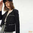 【iROO】黑色挺西裝外套