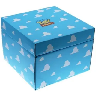 【小禮堂】迪士尼 玩具總動員 日製陶瓷保鮮碗組《3入.藍黃綠.雲朵》湯碗.保鮮盒.便當盒