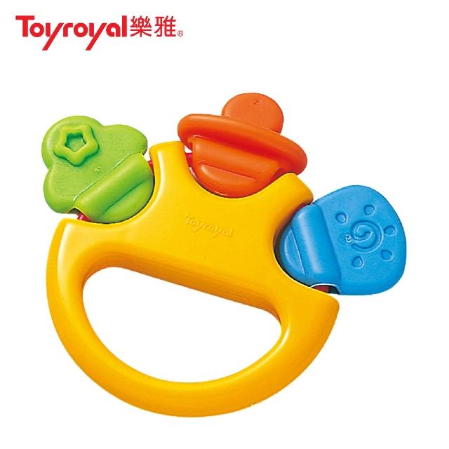 【Toyroyal 樂雅】奶嘴搖鈴