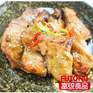 【富統食品】超人氣!! 香烤雞腿排500g-5入組(覆熱即食!!立刻為便當加菜)