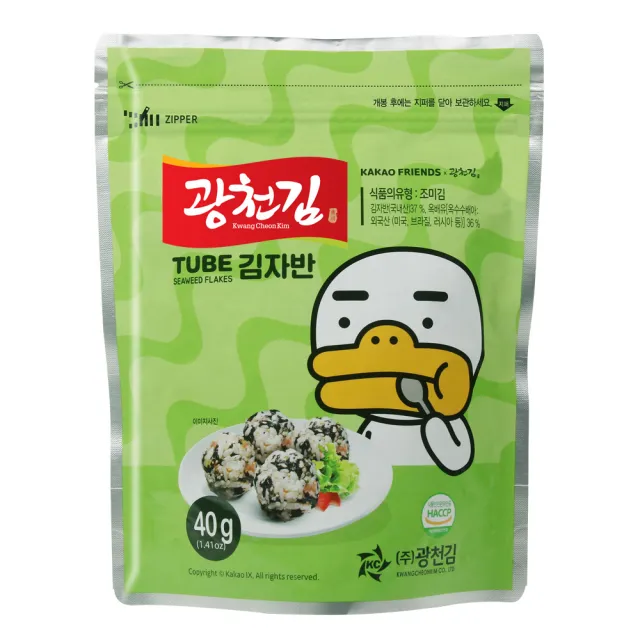 廣川 Kakao Friends海苔酥 40g Momo購物網