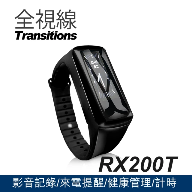 【全視線】RX200T 藍芽智慧型FULL HD 1080P 攝影手環