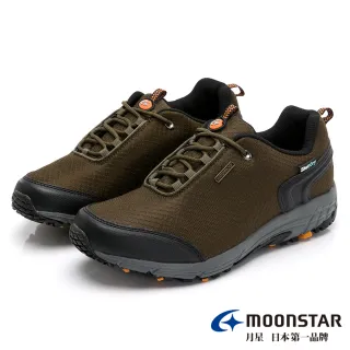 Moonstar 月星 戶外多功能防水透濕機能鞋 卡其 Momo購物網