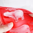 【韓國BABY JOY】鉑金矽膠造型製冰盒 企鵝(冰磚 果汁 冰塊 情人節巧克力模具 果凍 食物模具)