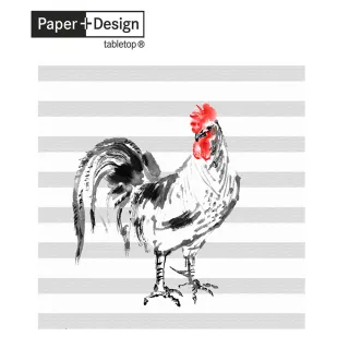 【Paper+Design】公雞(餐巾紙 蝶谷巴特 餐桌佈置)