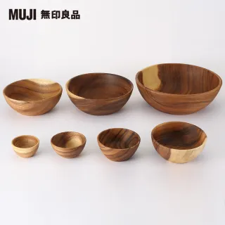 【MUJI 無印良品】木製沙拉碗/13×6cm