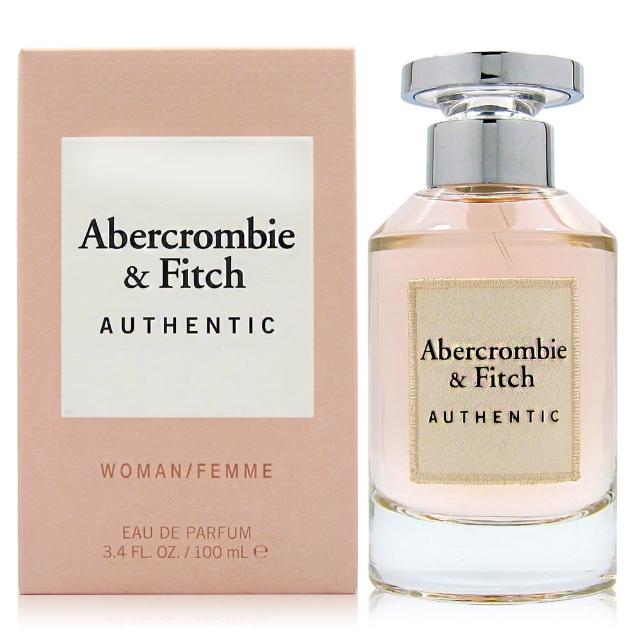 【Abercrombie & Fitch】*Authentic A&F 真我女性淡香精100ml(平行輸入)