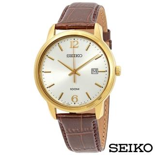 【SEIKO 精工】雅痞都會風石英腕錶(SUR266P1)