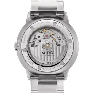 【MIDO 美度】官方授權經銷商M2 Commander Gradient香榭系列 煙灰漸層機械腕錶(M0214071141100)