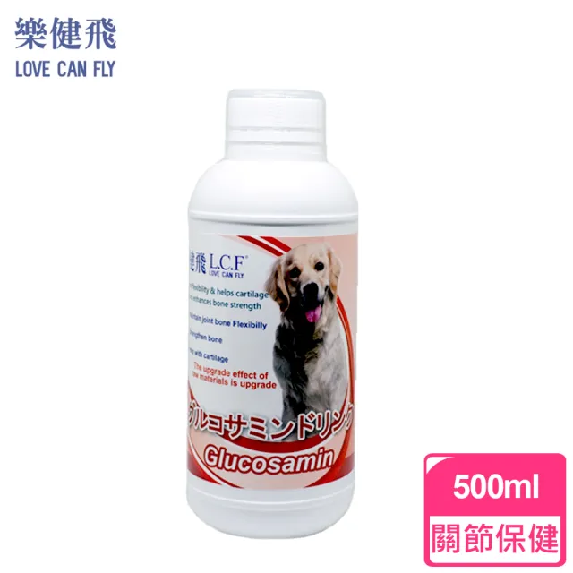 樂健飛 犬用關節骨骼葡萄糖胺液 500ml Momo購物網