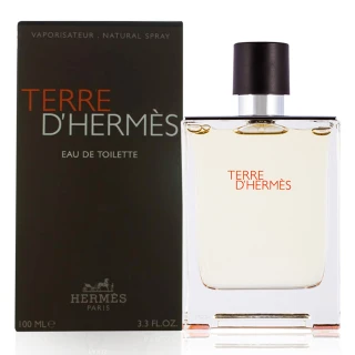 【Hermes 愛馬仕】大地男性淡香水100ml(TERRE DHERMES)