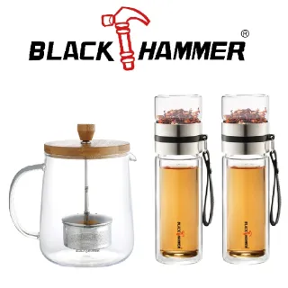 BlackHammer可直火耐熱玻璃茶具豪華組