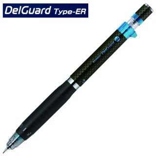 【ZEBRA斑馬文具】P-MA88-CD-CABL DelGuard Type-ER 不易斷芯自動鉛筆-0.5(碳纖藍)