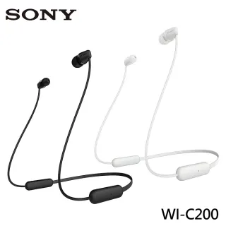 【SONY 索尼】WI-C200 無線入耳式耳機(公司貨)