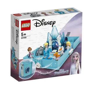 【LEGO 樂高】積木 迪士尼公主系列 Disney 艾莎與水靈諾克的口袋故事書 43189(代理版)
