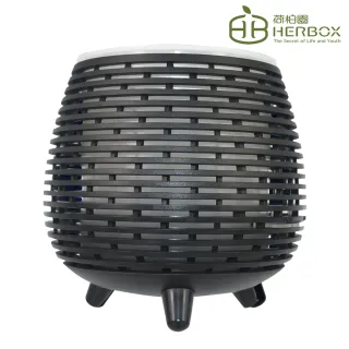 【Herbox 荷柏園】光影水氧機(黑色 淨化室內空氣)