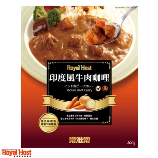 【樂雅樂 Royal Host】印度風牛肉咖哩調理包(200g)