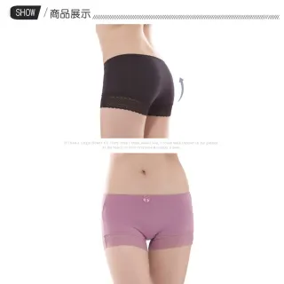 【K’s 凱恩絲】專利蠶絲零束縛超柔涼感平口內褲(時尚黑)