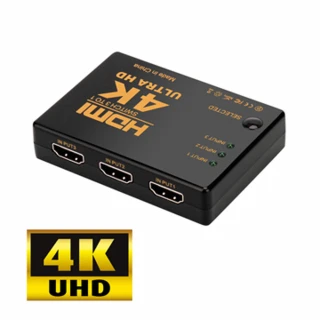 4K2K 高畫質HDMI 3進一出切換器 螢幕切換 機上盒切換