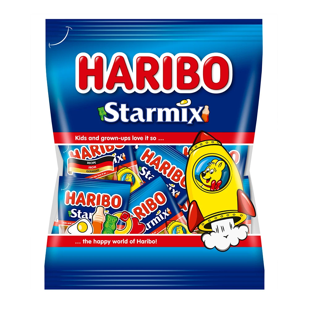 【HARIBO 哈瑞寶】明星總動員Q軟糖分享包(250g)