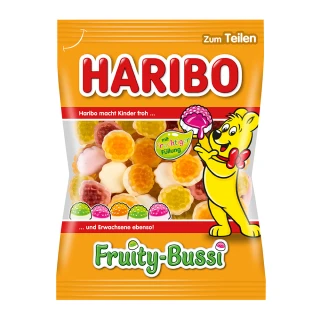 【HARIBO 哈瑞寶】水果風味夾心Q軟糖(200g)