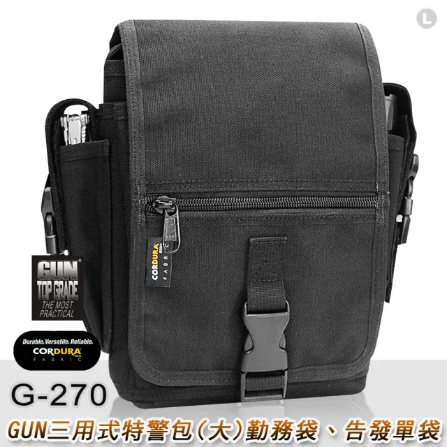 【GUN】三用式特警包大勤務袋、告發單袋