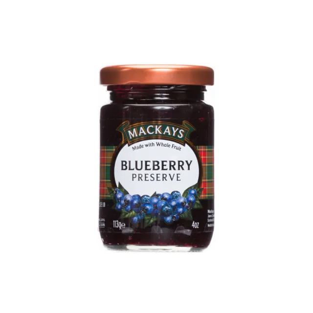 Mackays 蘇格蘭梅凱果醬113g 口味任選3罐 草莓 藍莓 三種莓果 橘子 草莓香檳 Momo購物網