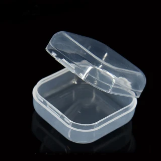 【PS Mall】pp塑膠盒方形透明收納盒塑料小收納盒 6入(J1983)