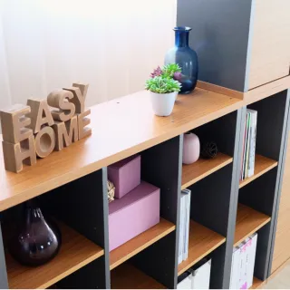 【EASY HOME】加厚三層開放式收納書櫃