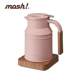 【日本 mosh！】溫控電水壺 M-EK1 PE 粉(電水壺)