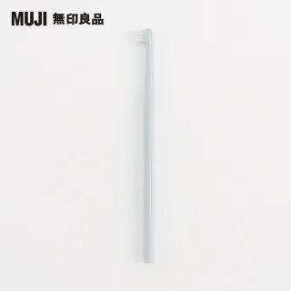 【MUJI 無印良品】聚丙烯牙刷/小刷頭/藍.全長約162.5mm