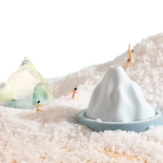 【小茉廚房】矽膠 雪山 造型 製冰模具(三色任選)
